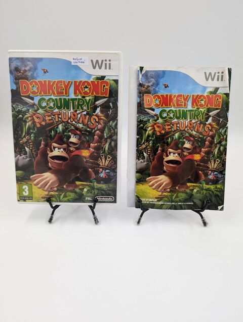 Jeu Nintendo Wii Donkey Kong Country Returns boite complet 9 Vulbens (74)