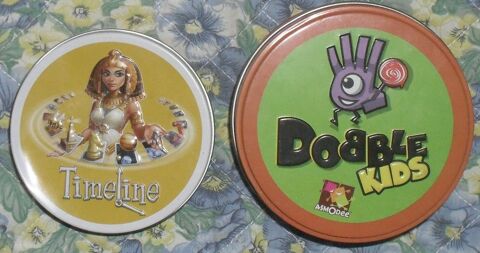 2 jeux Timeline et Dobbel Kids
15 Montreuil (93)