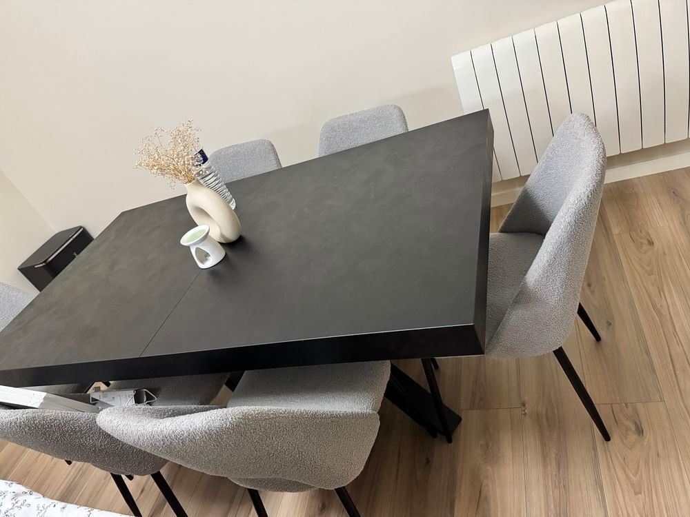 8 Chaises grises Meubles