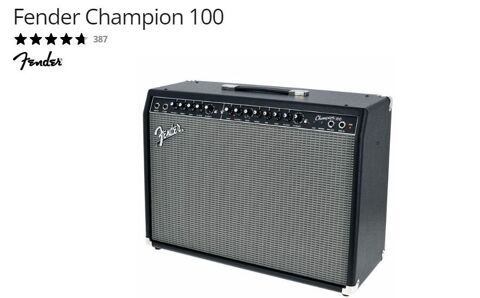 ampli guitare Fender champion 100 180 Chambéry (73)