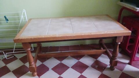 Table basse bois et carrelée 5 Suresnes (92)