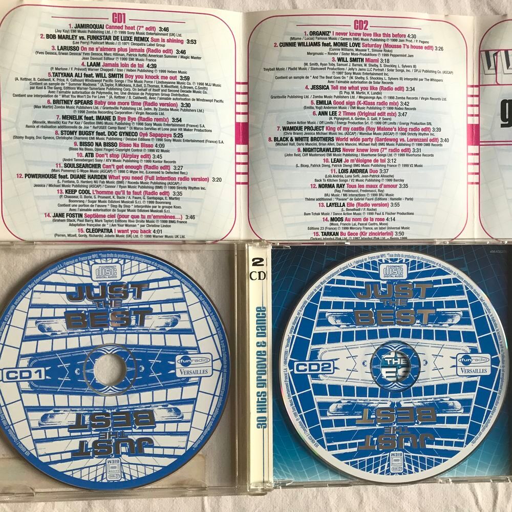 CD Just The Best Groove &amp; Dance CD et vinyles