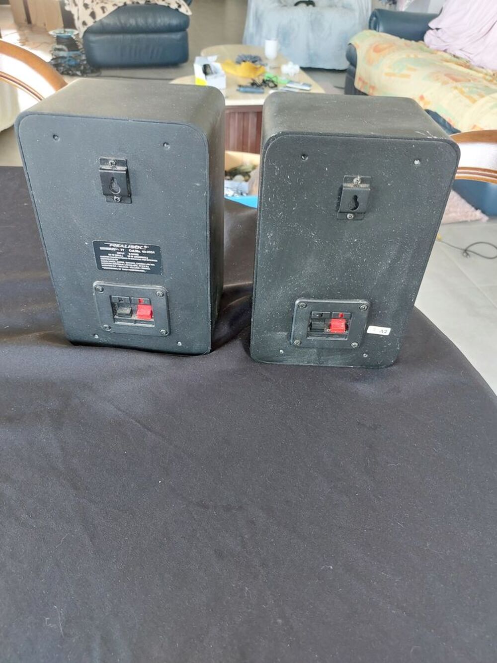 Paire vintage de haut parleur Audio et hifi