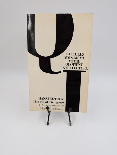 Livre QI : Calculez vous-mme votre Quotient Intellectuel 1 Vulbens (74)