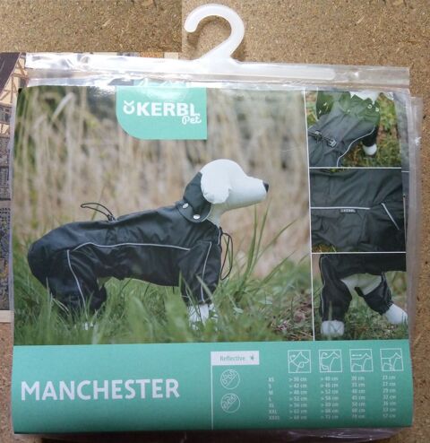 Imperm&eacute;ables neufs chien Kerbl Manchester - taille M et S 20 95250 Beauchamp