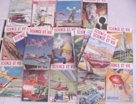 Collection compl�te de la revue  Science et Vie . 45 P�gomas (06)