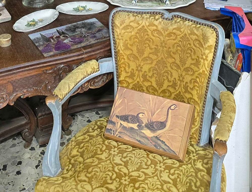 paire+de+fauteuils.louis.XIV.tapisserie.refaite.a.neuf Meubles