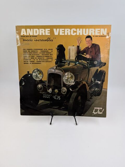 Vinyle 33 tours Andr� Verchuren :  Succ�s Increvables   3 Vulbens (74)