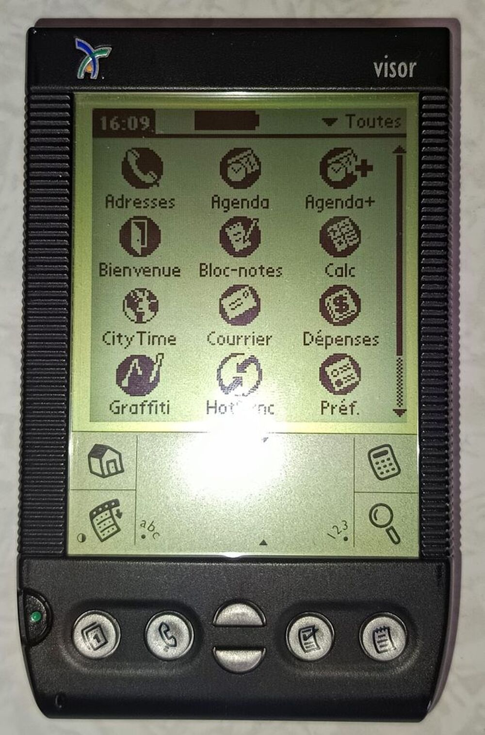 Vintage PDA Handspring Visor Personal Digital Assistant,Styl Téléphones et tablettes