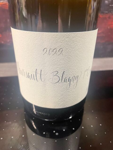 Rare = 1 Bt MEURSAULT Blagny 1erCru 2022 Frédéric COSSARD 145 Vigneux-sur-Seine (91)