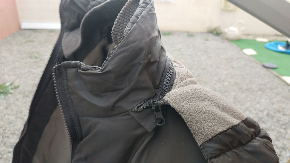 Blouson &agrave; Capuche Maille C&ocirc;tes Doubl&eacute; - Ado/Gar&ccedil;on : 12-14 A Vêtements enfants