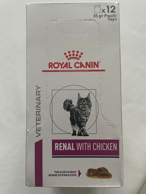 patés renal chat ROYAL CANIN 12 77780 Bourron-marlotte