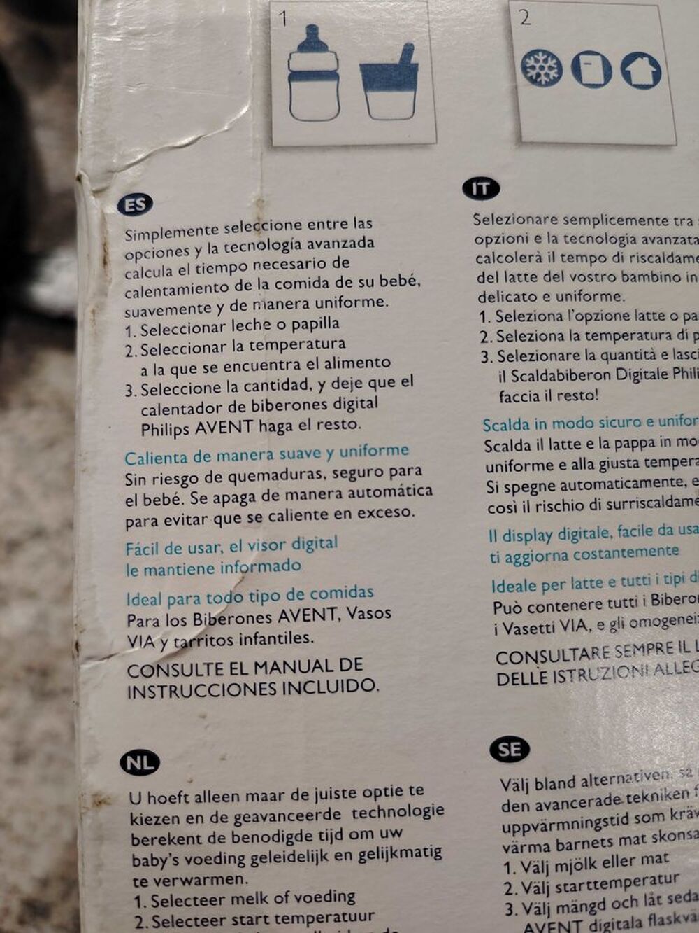 CHAUFFE BIBERON Pu�riculture