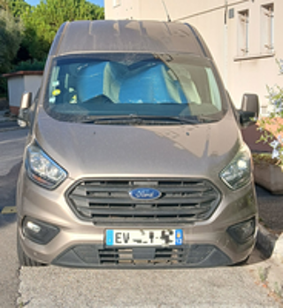 Transit Custom TRANSIT CUSTOM FOURGON 280 L1H2 2.0 ECOBLUE 105 TREND BUSINESS 2018 occasion 13009 Marseille