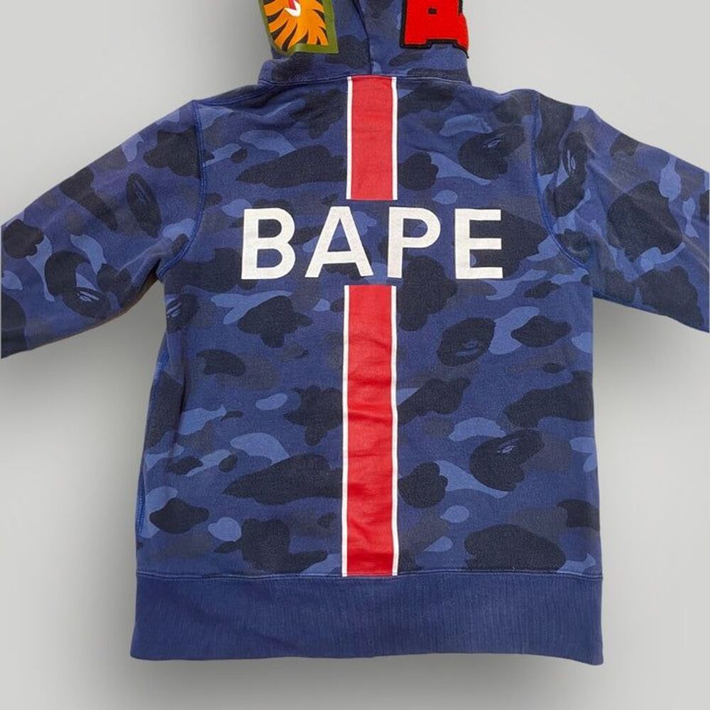 Felpa bape sales x psg