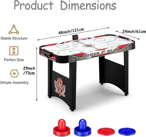TABLE AIR HOCKEY Plancher-les-Mines (70)