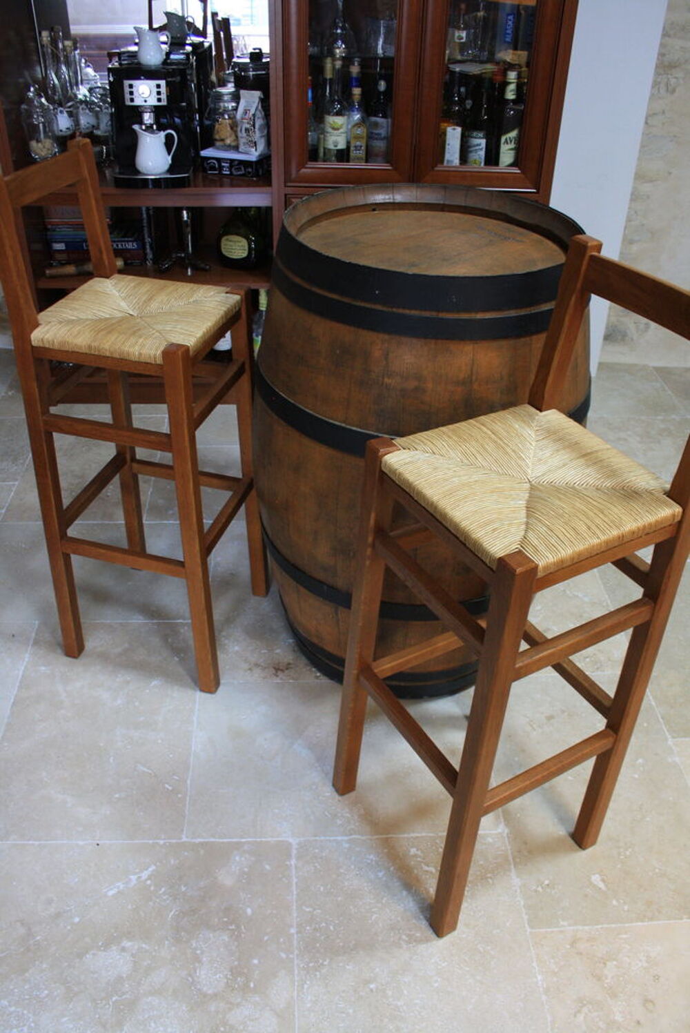 Lot de 2 chaises hautes de bar Meubles