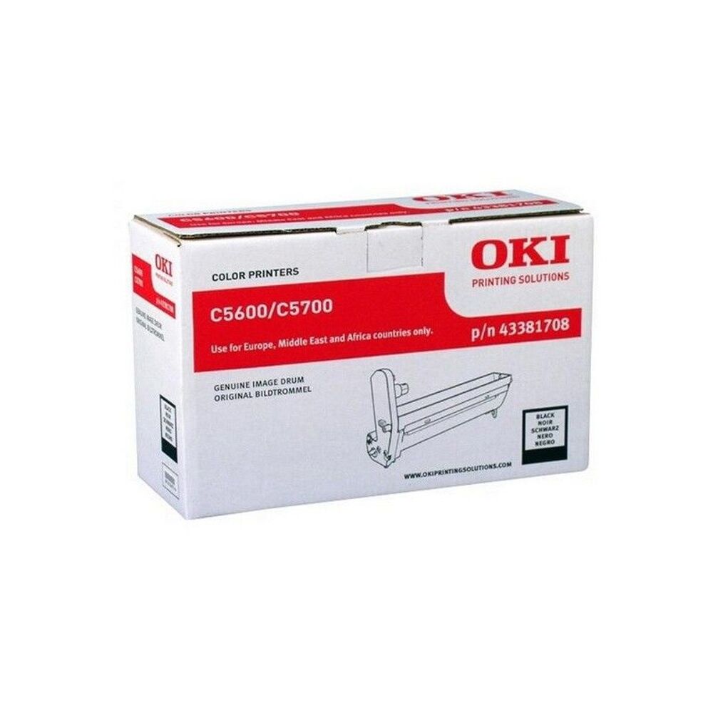 OKI Tambour 43381708 original noir C5600 C5700 Matériel informatique