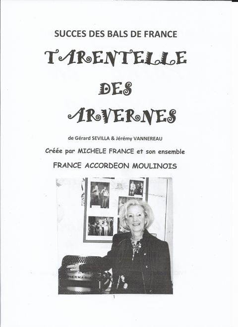 ACCORDEON: TARENTELLE DES ARVERNES 2 Saint-Sylvestre-Pragoulin (63)