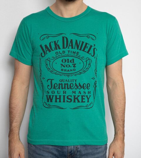 T-Shirt vert Jack Daniel's 5 Montataire (60)