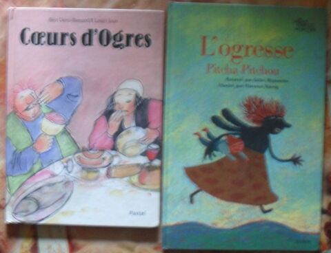 2 livres NEUFS sur le thme des Ogres. 12 Montreuil (93)