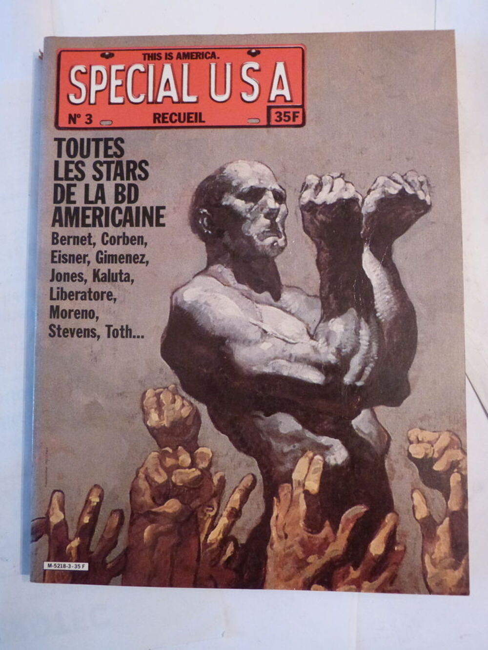 ALBUM ECHO DES SAVANES SPECIAL USA N&deg; 3 bande dessin&eacute;e 