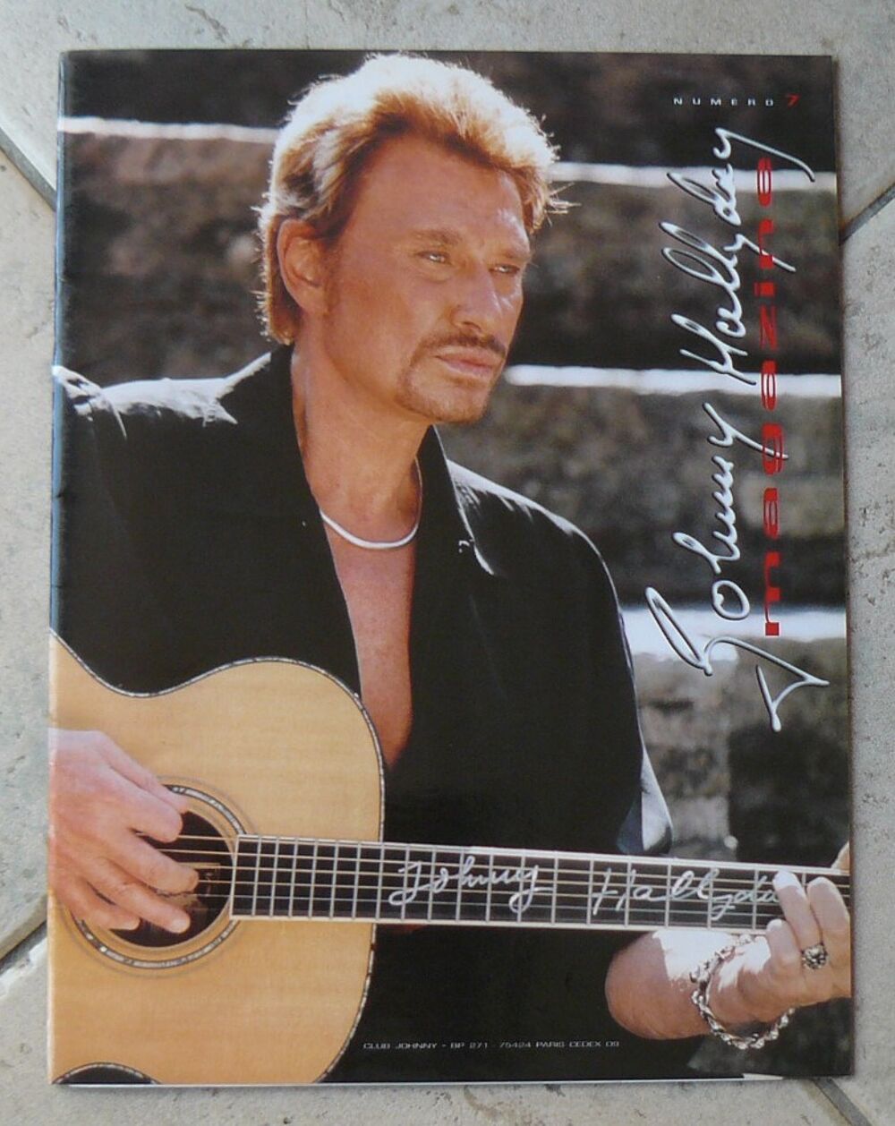 Johnny HALLYDAY Magazine n&deg; 7 - 24 pages - Club Johnny CD et vinyles