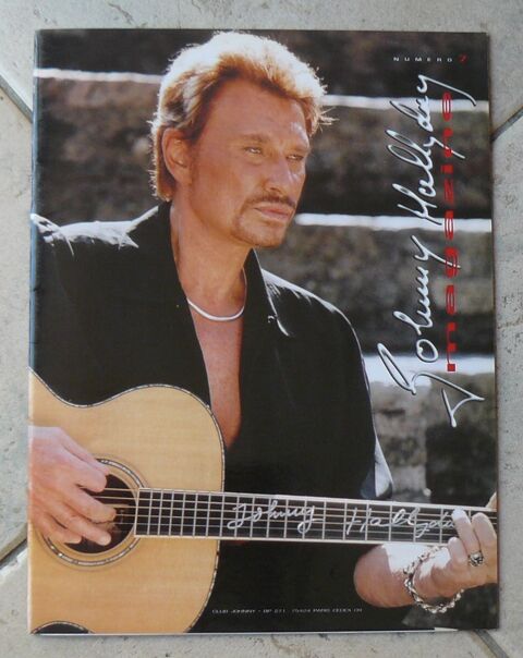 Johnny HALLYDAY Magazine n° 7 - 24 pages - Club Johnny 6 Argenteuil (95)