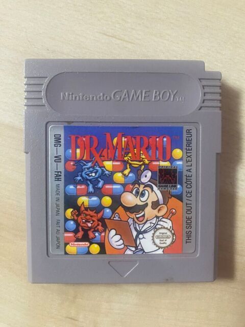 Jeu game boy dr Mario 10 Ploufragan (22)