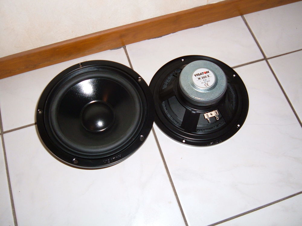 paire de 2 BOOMER W-200-S Audio et hifi