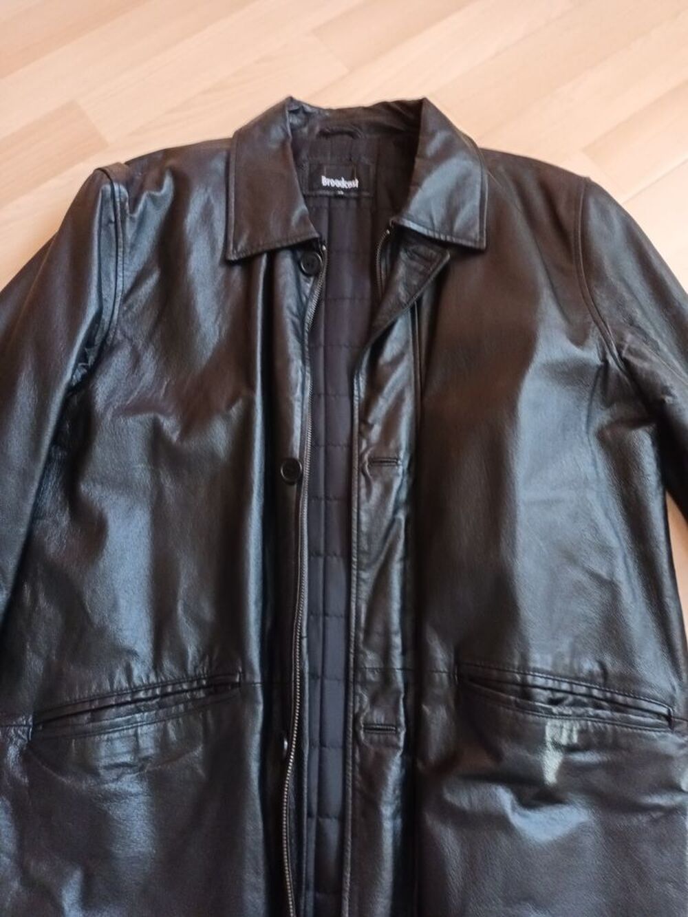 Blouson en cuir Vêtements