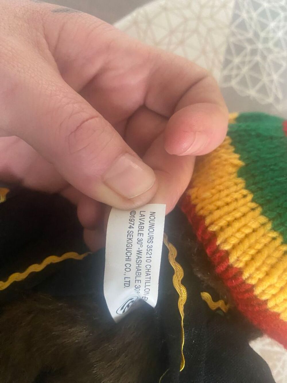 peluche vintage kiki 1974 