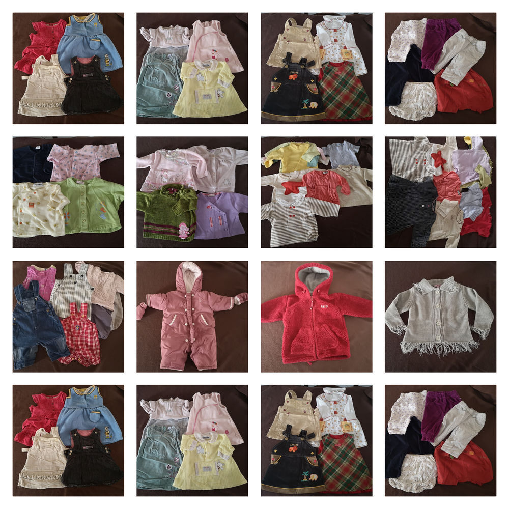 Lot de v&ecirc;tements b&eacute;b&eacute; fille Vêtements enfants