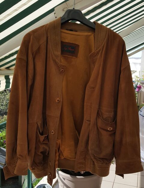 BLOUSON CHEVRE VELOURS VINTAGE TAILLE 48/50 30 Fontaine-l�s-Dijon (21)