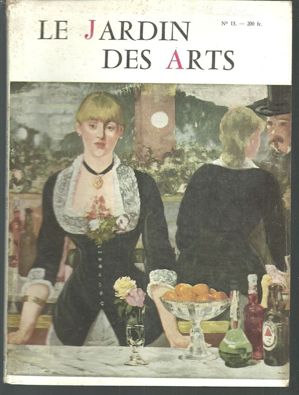 LE JARDIN DES ARTS N&deg; 13 Novembre 1955 Livres et BD