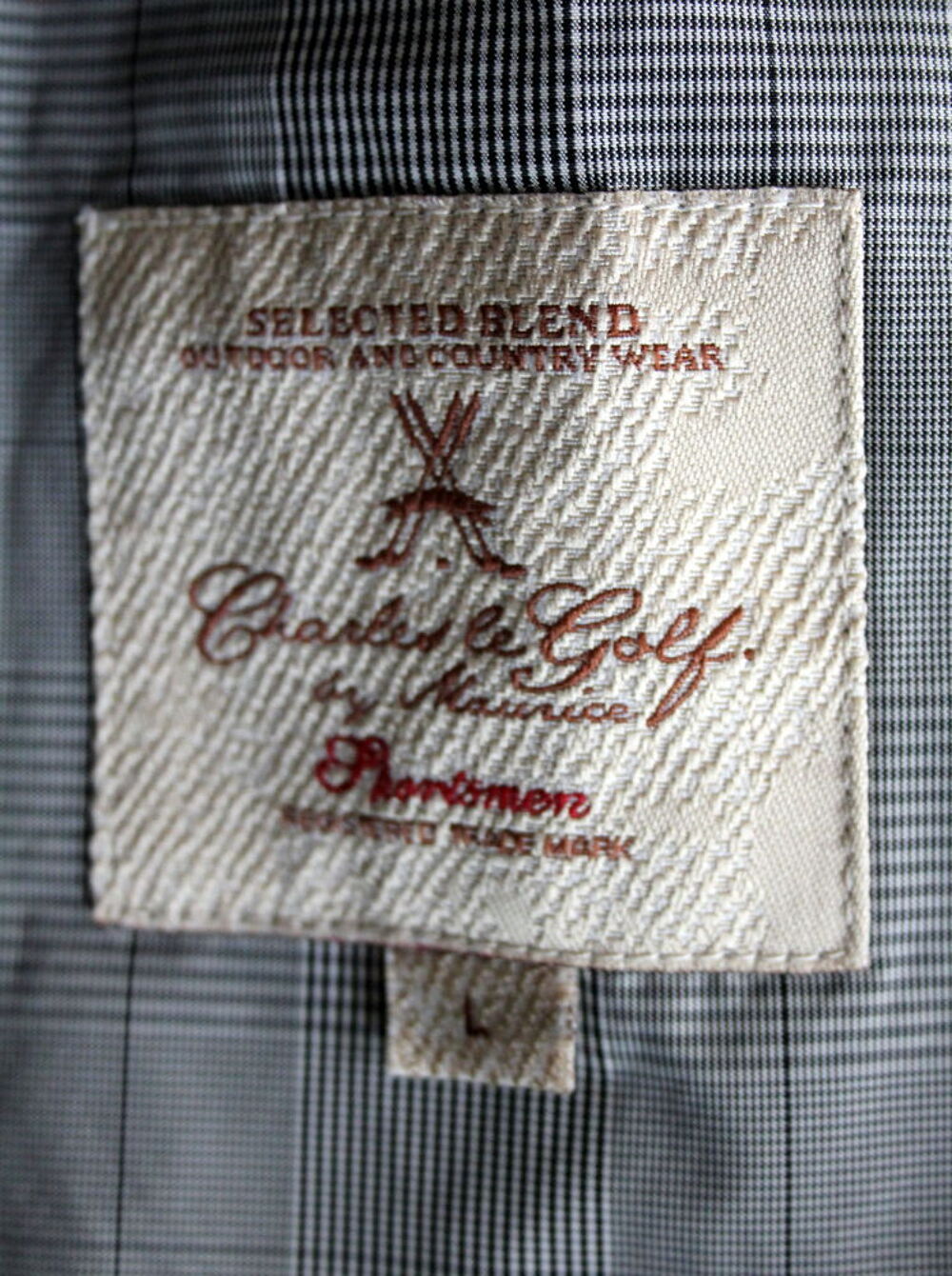 Veste quart coat imperm&eacute;able CHARLES LE GOLF T.L soit 48/50 Vêtements