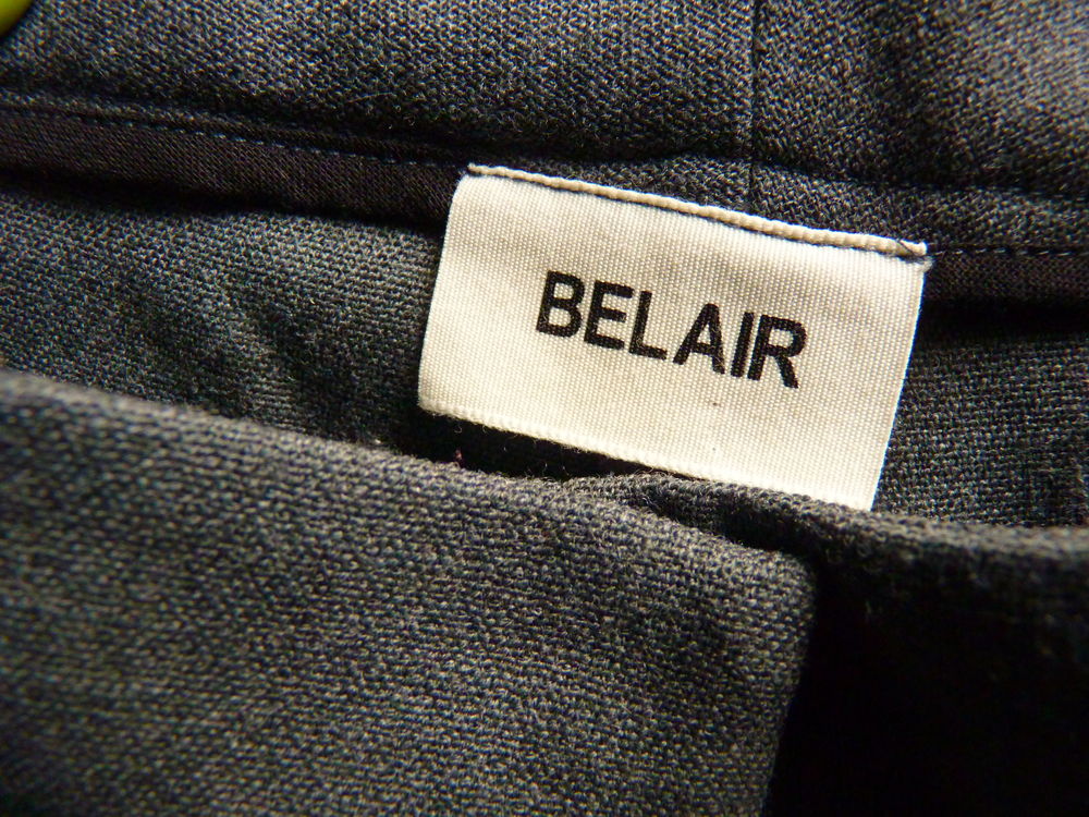 Bel Air Short Femme 36 S laine gris TBE Vtements