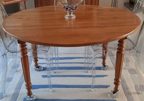 Table ancienne merisier massif 330 Caen (14)