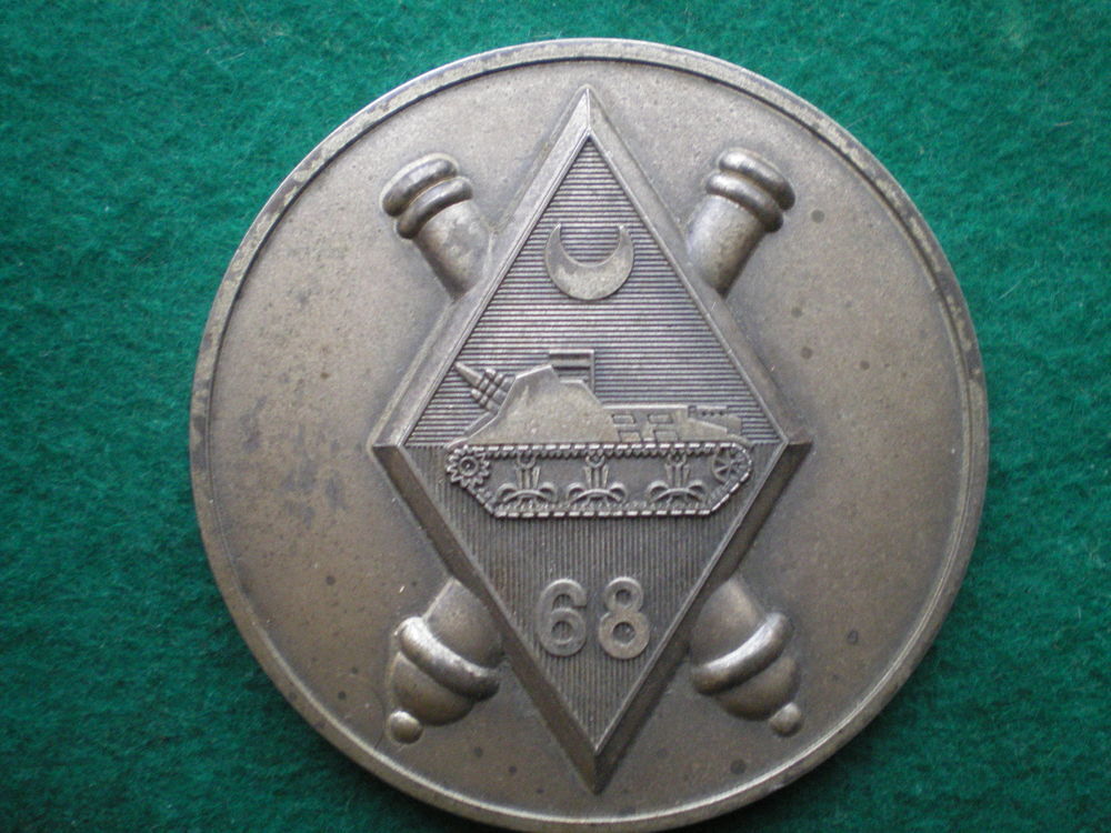M&eacute;daille du 68&deg; R&eacute;giment d'Artillerie. 