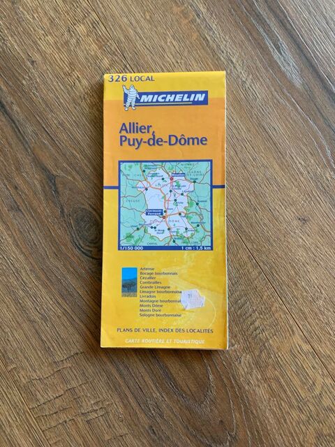 Carte routi�re et touristique Michelin 326 local 2 Saleilles (66)
