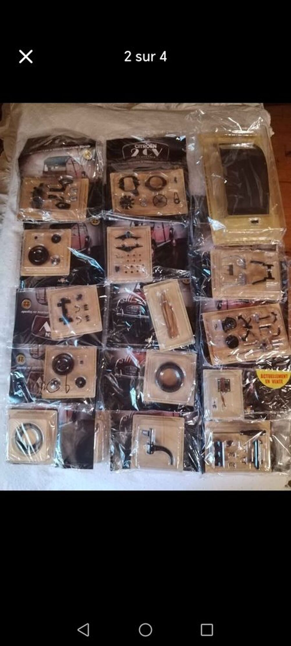  maquette 2CV charleston &eacute;chelle 1/8 Altaya Jeux / jouets