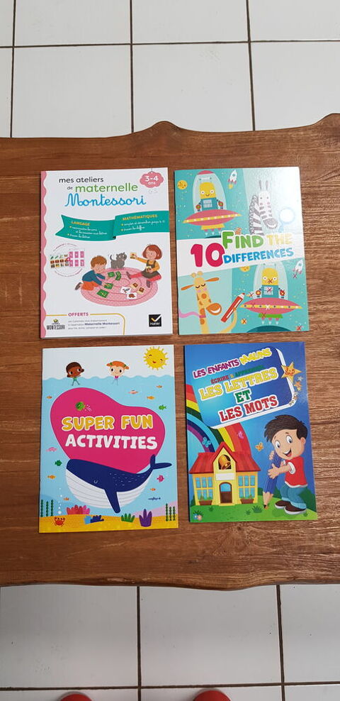 Lot livre maternelle 3 - 4 ans Montessori lettre - activité Montpellier (34)