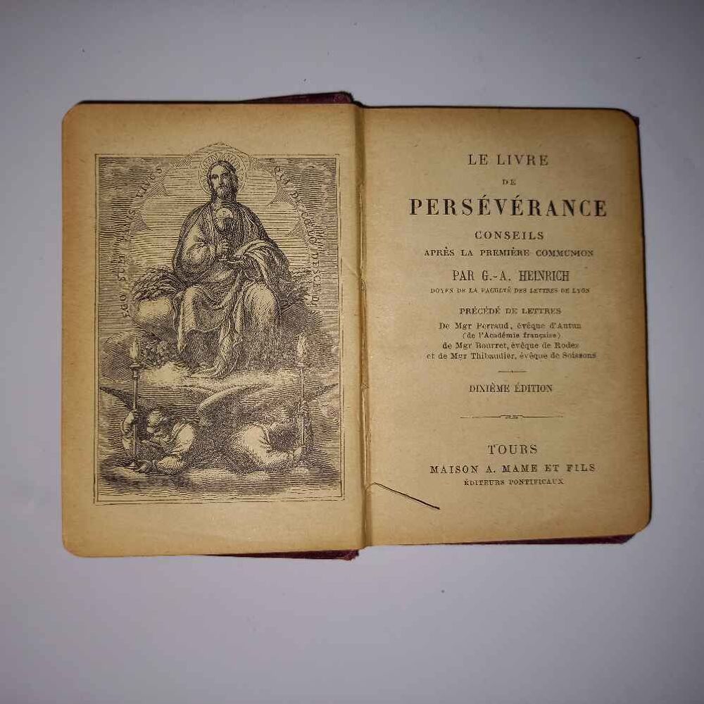 Le livre de la pers&eacute;v&eacute;rance, conseil apr&egrave;s la premi&egrave;re commu Livres et BD