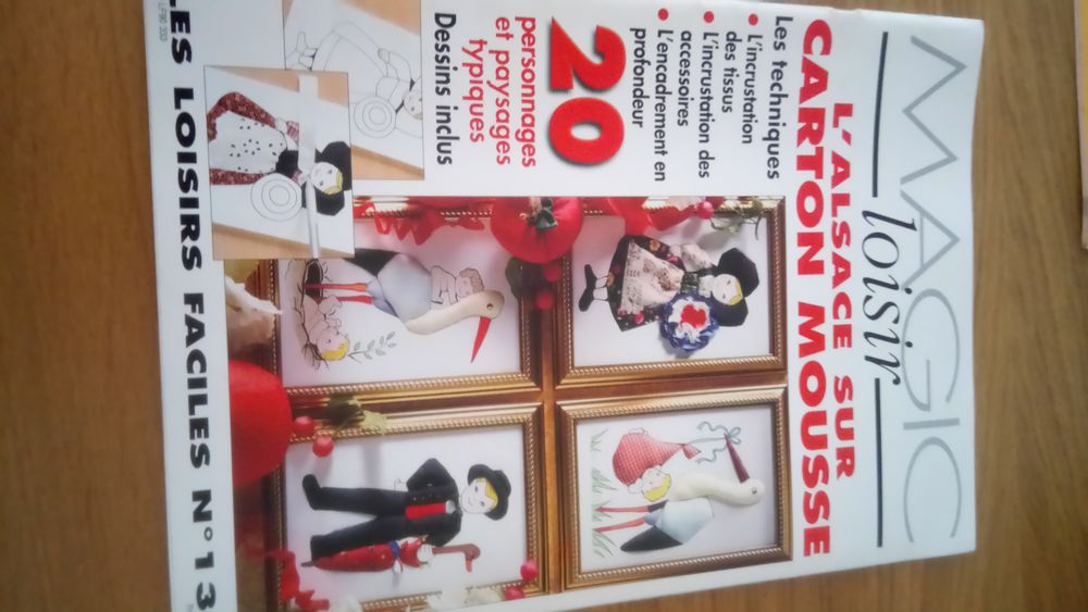 MAGAZINES ACTIVITE LOISIR CREATIF SUR CARTON MOUSSE Bricolage