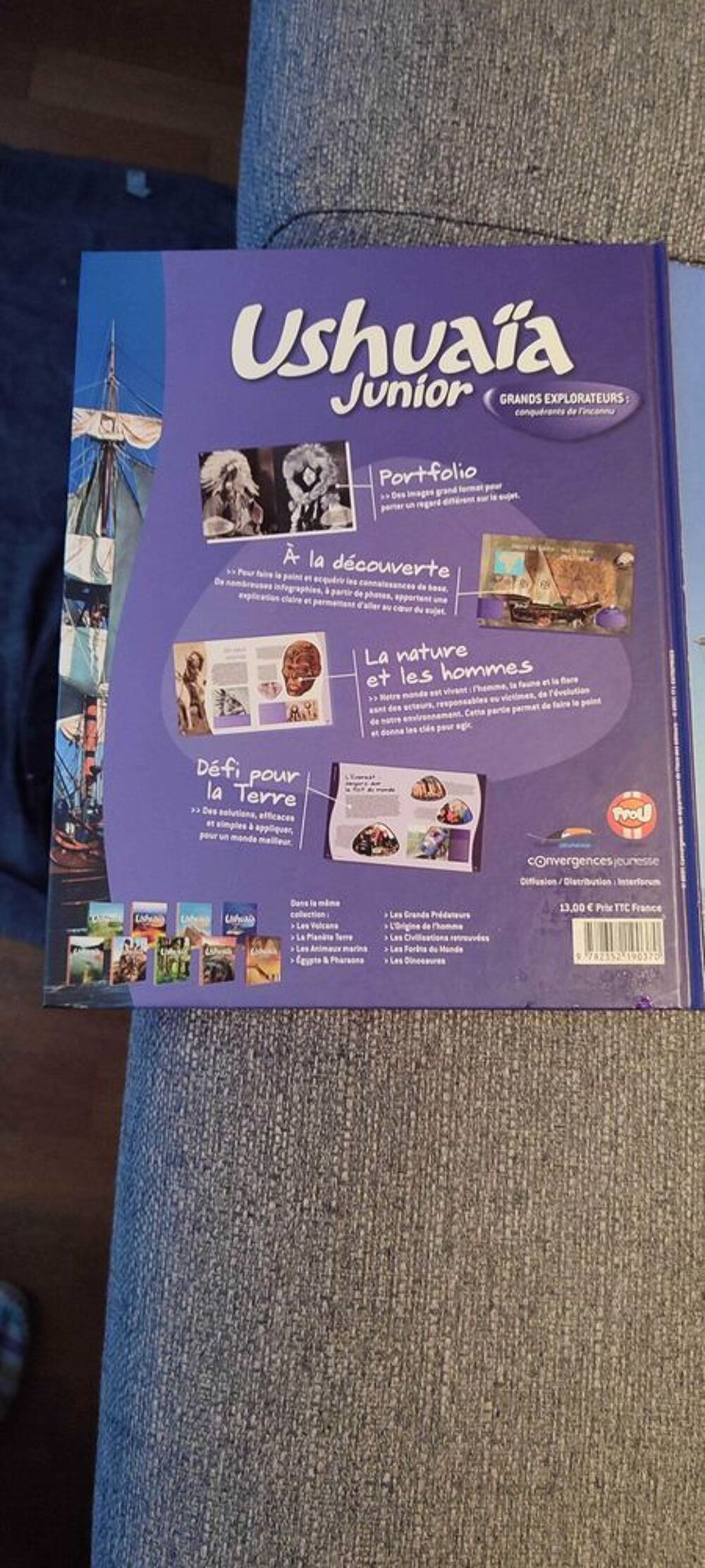 livre USHUAIA Junior Livres et BD