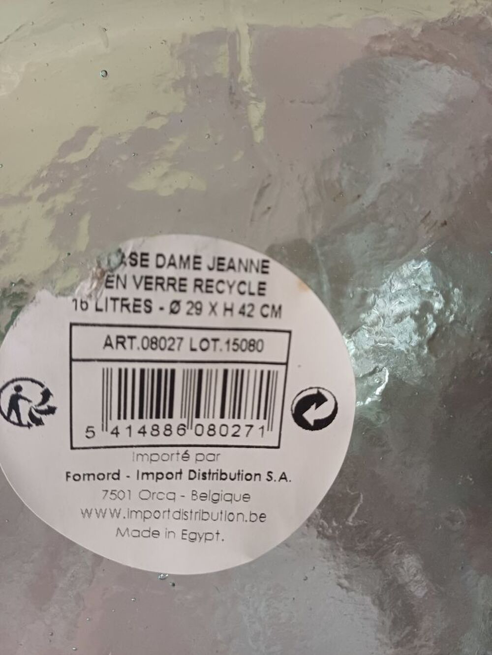 Dame Jeanne Décoration