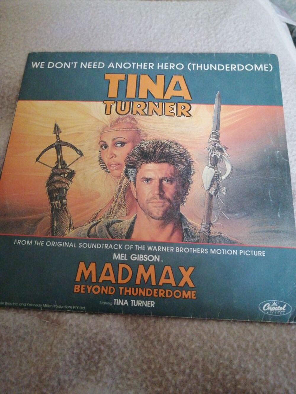Vinyle 45 tours Tina Turner &quot;MASMAX&quot; 1985 CD et vinyles