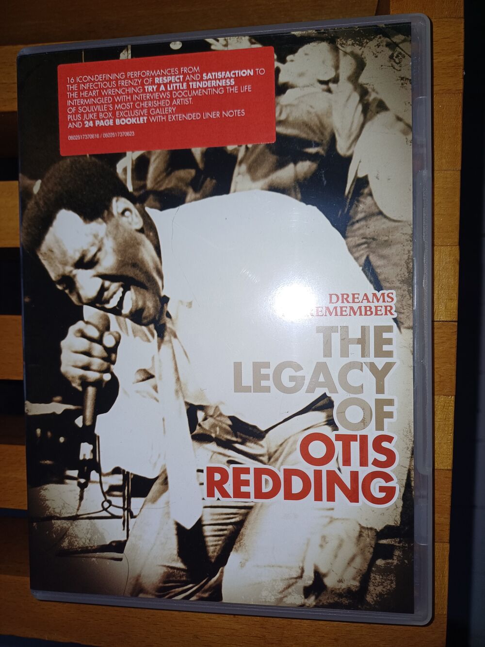 DVD The Legacy of Otis Redding
DVD et blu-ray