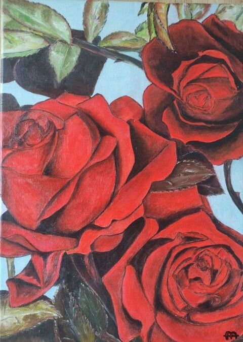 Toile acrylique vernie 46x33 cm 45 Villefranche-sur-Sa�ne (69)