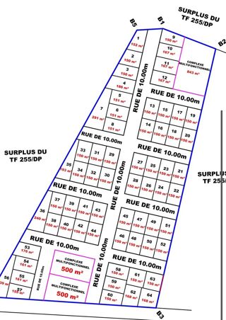  Terrain � vendre 10000 m� Dakar, s�n�gal